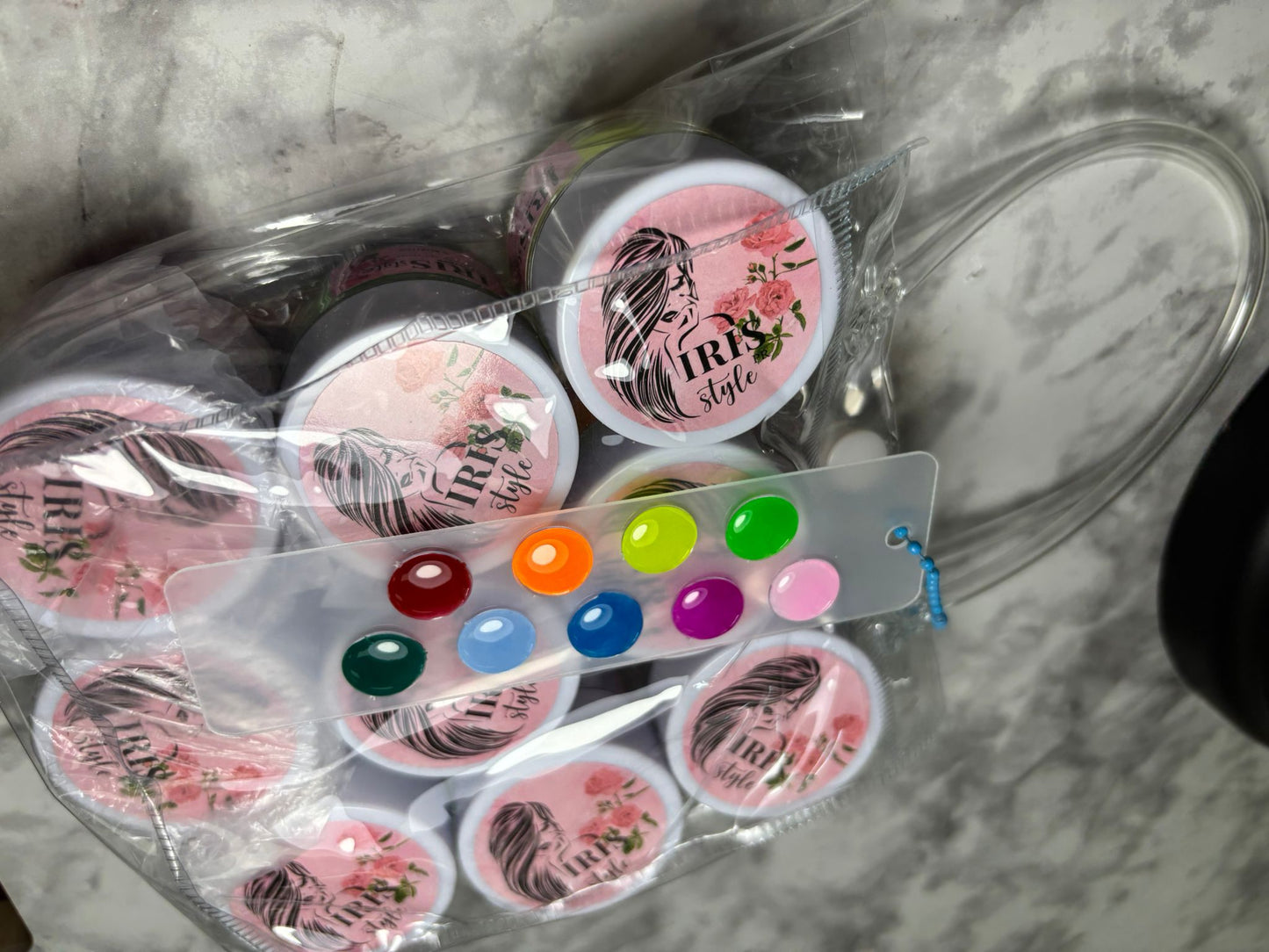 LuxePolish Collection-set of 9 polymers of different colors