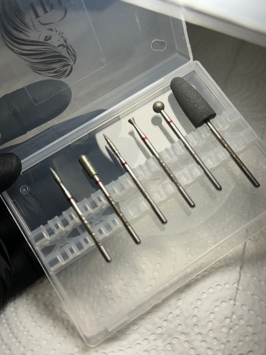 Russian manicure drill bit set