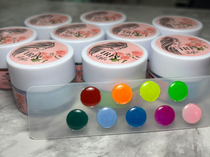 LuxePolish Collection-set of 9 polymers of different colors