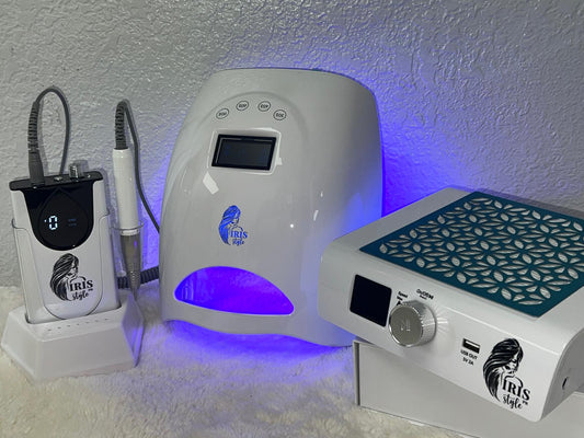 kit de extractor+lampara+drill