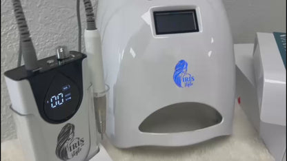 kit de extractor+lampara+drill